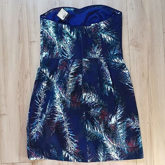 Club Monaco Nelly Palm Print Mini Dress 6 NWT - Picture 7 of 14
